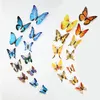 Gift Wrap 3d Butterfly Wall Decor Cute Butterflies Stickers Art Decals Home Decoration Room