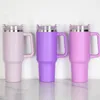 40oz Tumblers Double wall Stainless steel Vacuum insulated coffee mug travel tumbler with handle WLL1830329j
