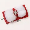 Noël bébé fourrure arc bandeau couleur unie large nylon bandeau flocon de neige élastique turban bandeau pour enfant en bas âge fille fête de noël accessoires de cheveux M4240