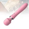 Beauty Items sexy Speelgoed Krachtige Vibrator Rustig Speelgoed AV Stick Clitoris Stimulator Volwassen Producten Paar Massager