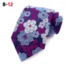 Pajaritas HUISHI Corbata floral de alta densidad para hombres Mujeres Clásico Encantador Corbatas impresas Fiesta de negocios Traje de boda Accesorios Regalo