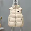 Womens Vests Puffy Jacket Sleeveless Woman Jackets Designer Coat Matte Slim Outwears Coats S-2XL
