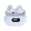 Mobiltelefon hörlurar Q80 Bone Ledningsklipp på trådlöst Bluetooth-hörlurar headset KM50 Earhook Earphone Buller Avbrytande öronsnäckor för förarsport iPhone 14