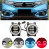 1 para samochodu mgła światła LED Anioła Eye Drl Daytime Light H11 12v dla Honda Jazz Fit 2015 2016 2017 2018