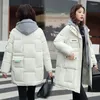 Женские траншеи Coats Winter Women's Cold Hoat Parkas Super High Long Long Long Padded Jacket Jacket