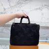 Designer Brief Handtasche Baumwolle Einkaufstasche Glänzend Schultergurt Männer Frauen Luxus Marke Tasche Geldbörse Kosmetiktaschen Hobo Totebag