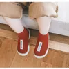 Кроссовки Unisex Baby Shoes First Walkers Малыш Уокер Дети Дети Мягкая резиновая обувь вязаные ботиль