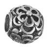 Cadeias de m￣o Diy Mertes soltos metais bolas vazias V￡rios tipos de 10x12mm Bola de flores do cora￧￣o atacado