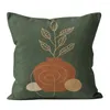 Pillow Case 45 45cm Nordic Flower Cushion Cover Home Scandinavian Decor Sofa Decoration Modern Decorative Outdoor Pillowcase