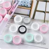 Lens Clothes 5Pairs Contact Case Container Eyes Travel Kit portatile a tenuta stagna Scatola portaoggetti Facile da trasportare 221119