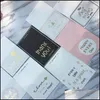 Other 10 Pc/ Lot Greeting Cards Creative Paper Lovely Valentines Day Card Happy Lovers Shaped For Drop Delivery Jewelry Packaging Dis Dhnqc