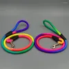 Colliers multicolores pour chiens, laisse de petite, moyenne et grande taille, pour animaux de compagnie, chat, chiot, collier en Nylon, boucle réglable, unisexe