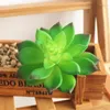 Flores decorativas Mini plantas falsas verdes de suculentas artificiais para DIY Decoração de jardim de jardim de casamento Flor Wall Arrangement Acessórios