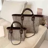 Bags Small canvas bag women's solid color chain messenger carry a small large capacity Tote Bag Purses