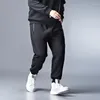 Pantaloni da uomo 7XL Inverno Caldo Uomo Addensare Pantaloni della tuta in pile Pantaloni da uomo giapponesi Streetwear Pantaloni da uomo di grandi dimensioni Harem Maschile