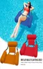 夏の水泳インフレータブルフローティングウォーターマットレスハンモックラウンジチェアプールウォータースポーツおもちゃフローティングマットプールおもちゃスポーツ2