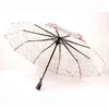 Yada Luxus Rose Pfingstrose Blume Regenschirm Faltbare Regnerischen Winddicht Automatische Regenschirm Für Frauen Männer Auto Regenschirm Weibliche YD227 J220722