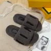 10A Dames Pluche Pluizige Bont Slippers Merk Designer Schoenen Warme Indoor Slippers Fashion01