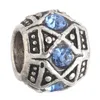 Diy Loose Pärlor ihåliga metallbollar med konstgjorda färger diamanter flera typer armband charm boll grossist