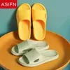 Asifn Pantofole da bagno estive da donna Suola spessa Bagno interno morbido Eva Slides Donna Antiscivolo Piattaforma da uomo Scarpe da donna Bagno J220716