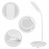 Table Lamps LED Three-Speed Touch Dimming Reading Lamp USB Charging Plug-in White Warm Eye Protection Student Light Study Night