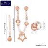 Baby Teethers Toys Wooden Teether Baby Play Gym Pacifier Clip Chain Silicone Beads Personalize Dummy Clip Baby Teether Stroller Toys Pram Clip Bell 221119
