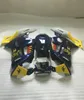 Kit de carenagem de motocicletas para Honda CBR600F3 97 98 Conjunto de Fans de Amarelo Azul Deep CBR600 F3 1997 1998 OT089335966