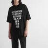 Erkek Tişörtleri Kaliteli Vetements Moda Gömlek Erkekler 1 Yedi Diller Vintage Kadın Tişört Büyük boy Tee Mens Cloing G221118