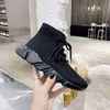 Tênis sneakers shoes feminino malha meias sapatos de tênis casuais tênis de tênis de tênis de tênis speed homens tup sola de designer de luxurys casais de luxurys