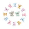 Baby Teethers Toys Keep Grow 10pcs koala Silicone beads Teether Accessories DIY silicone Bead Teething Necklace Self Made Gifts 221119