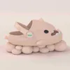 Roliga barn sandaler söta shark Shaped House Anti Slip Tisters Shoes For Girls Boys Cute Toddler Baby Shoes Man Women Sandals J220716