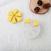 Small Cheese Silicone Mold Handmade Candy Fondant Gum Paste Cake Decor Craft Drip Glue Resin Art Craft Baking Supplies MJ1141