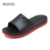 Wote slippers mannen zomer 2020 casual mode mannen slippers strand sandaal huis schoenen mannen universiteitsschoenen sandalen chausson j220716