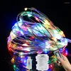 Strings 8Mode USB/Batterij/Solar Led String Lights Street Garlands Kerstboomdecoraties Outdoor Wedding Jaar Fairy Garden Light