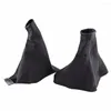 Внутренние аксессуары 2pcs Car Gear Shift Stick Gaiter Boot Pu