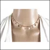 Chokers Lucky Star Choker Naszyjnik mody mody mody biżuterii