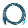 Hoge Snelheid Type C USB Kabel Snel Opladen Sync Data Lijn Gevlochten Micro V8 Kabel Koord Voor Android Telefoon lading Draad 1m 2m 3m