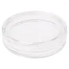 Bouteilles de stockage 38,6 mm Clear Round Acrylic Coin Box Holder Case For Silver 2 Oz