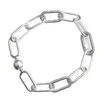 S925 Bracelets à breloques en argent Sterling bracelet bricolage perle breloque lien main chaîne femmes bijoux de mariage cadeau pour femmes 261D1234921