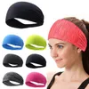 Schweißband für Männer und Frauen, elastische Sport-Haarbänder, Kopfband, Yoga-Stirnbänder, Kopfbedeckung, Headwrap, Sport, Workout, Haar-Accessoires