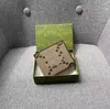 10A Wysokiej jakości mężczyźni Portfel Luksusowe pudełko na prezent Pakiet karty Posolator karty Projektantka Kobieta torebka mini torebka projektanci Portfele Portfele Kobiety Luxurys torebki
