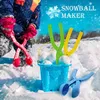 Noël Boule De Neige Maker Moule Jouets Hiver En Plein Air Jouet Clip Balles Jeux Sable Boule De Neige Moule Lutte Bonhomme De Neige Jouet