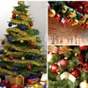 Decorazione per feste Golden 24 Pz / lotto DIA 8 cm Palline per albero di Natale moderno Palle per albero di Natale Forniture per ornamenti appesi a nozze