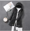 Womens Down Parka Women Jacket Ultralight Thin Packable Long Female Hat Staccabile Slim Fit Gonna Coat Outwear portatile 221118