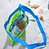 Buiten Strand Mesh Tas Kinderen Sand weg Vouwbaar Proteerbaar Kinderen Strand speelgoed Kleding Tassen Toy Storage Sundries Organisatoren Bag YSJY19