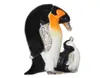 EMAMELED PEWTER CRYSTAL BEJEWELED TRINKET JEWELRY BOX Penguin W Baby Nautical Decoration Novelty Gifts5947021