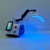 PDT LED Light Therapy Skin Trachering Masker Zuurstofstraal Peel Ultrasone Scrubber RF Oxigen gezichtsmachine 7 kleuren Fotodynamische rode infraroodlamp 7 kleuren Galvanic PDT