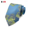 Pajaritas HUISHI Corbata floral de alta densidad para hombres Mujeres Clásico Encantador Corbatas impresas Fiesta de negocios Traje de boda Accesorios Regalo