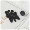 Pins Brooches Flower Rose Skl Brooch Pins Enamel Lapel Pin For Women Men Top Dress Co Fashion Jewelry Drop Delivery Dhixv