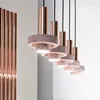 قلادة مصابيح Nordic Simple Creative Terrazzo Small Chandelier Room Room Corridor رأس واحد وفوانيس